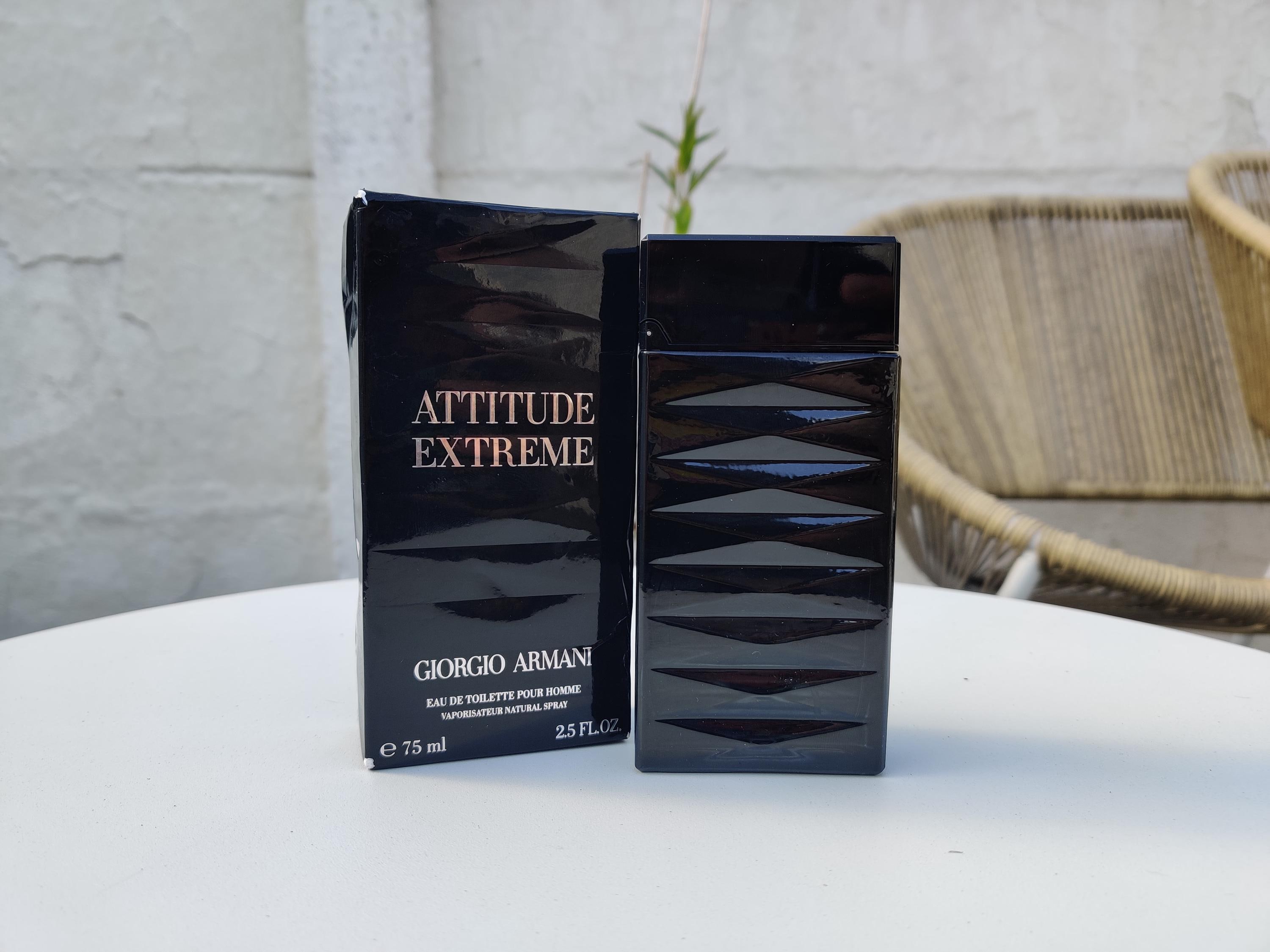 Armani Attitude Extreme 75ml EDT - Discontinued Vintage Armani