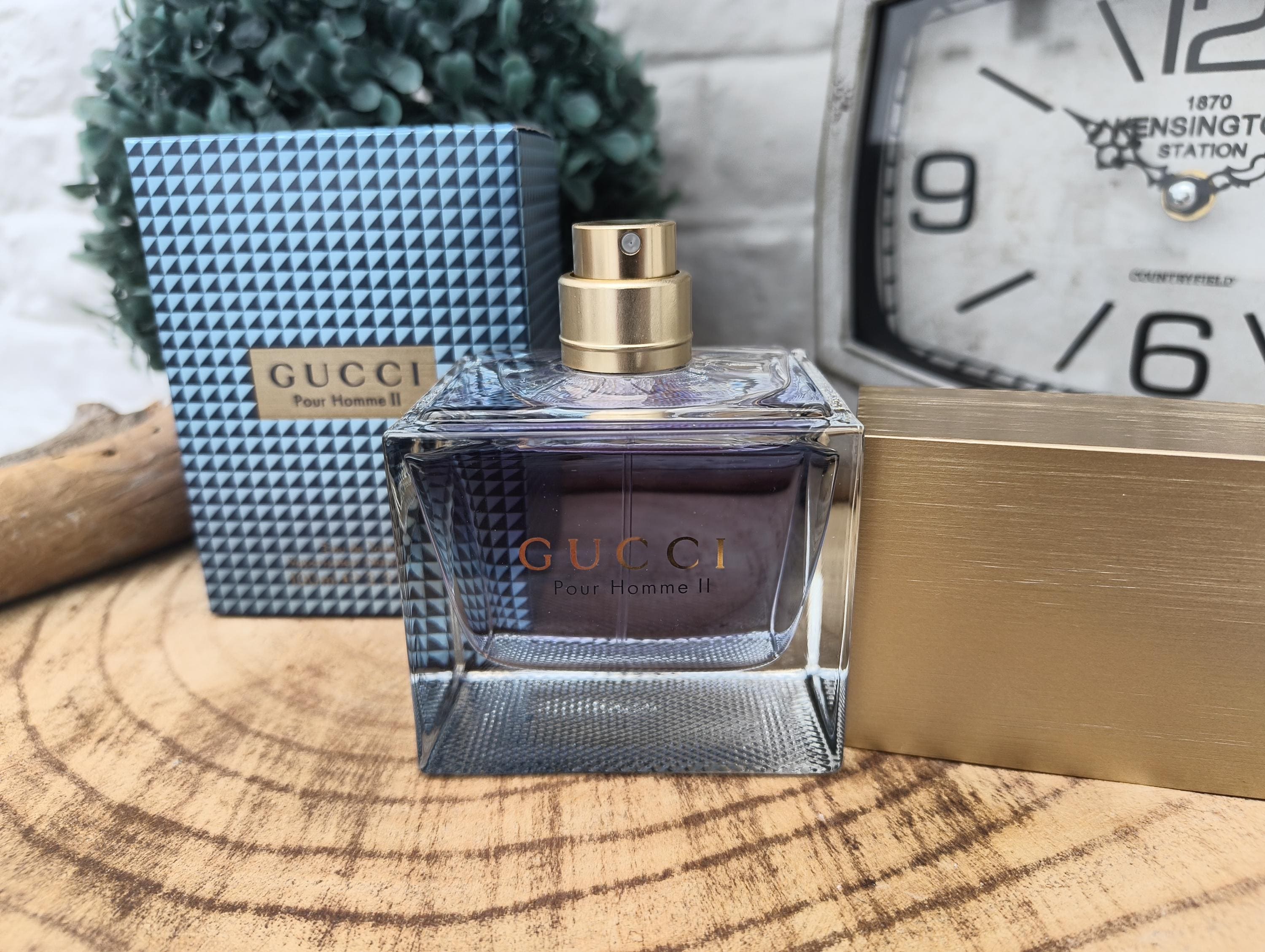 Gucci Pour Homme II 100ml EDT - Discontinued Gucci Fragrance - Etsy