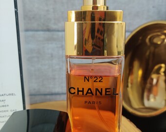 Chanel N22 100ml EDT - 1980's Bottle - Vintage Chanel Fragrance - Etsy