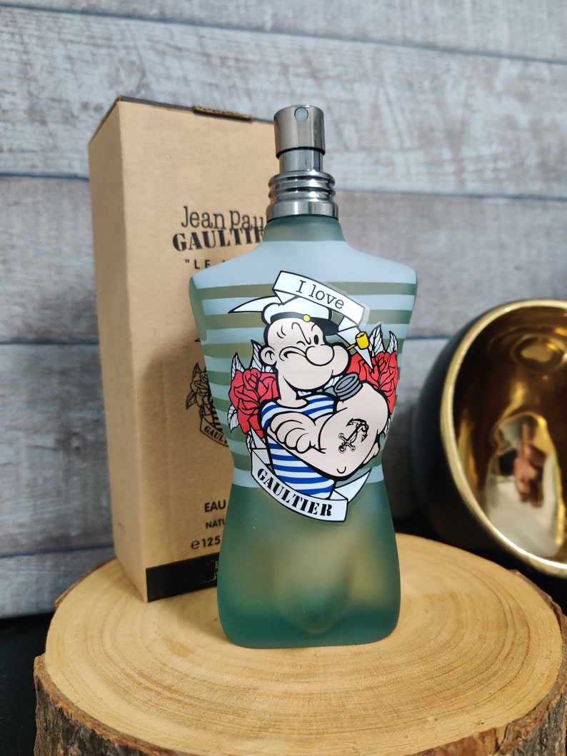 Jean Paul Gaultier Le Male Eau Fraiche Popeye 125ml Discontinued fragrance image 2