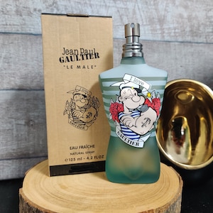 Jean Paul Gaultier Le Male Eau Fraiche Popeye 125ml Discontinued fragrance image 1