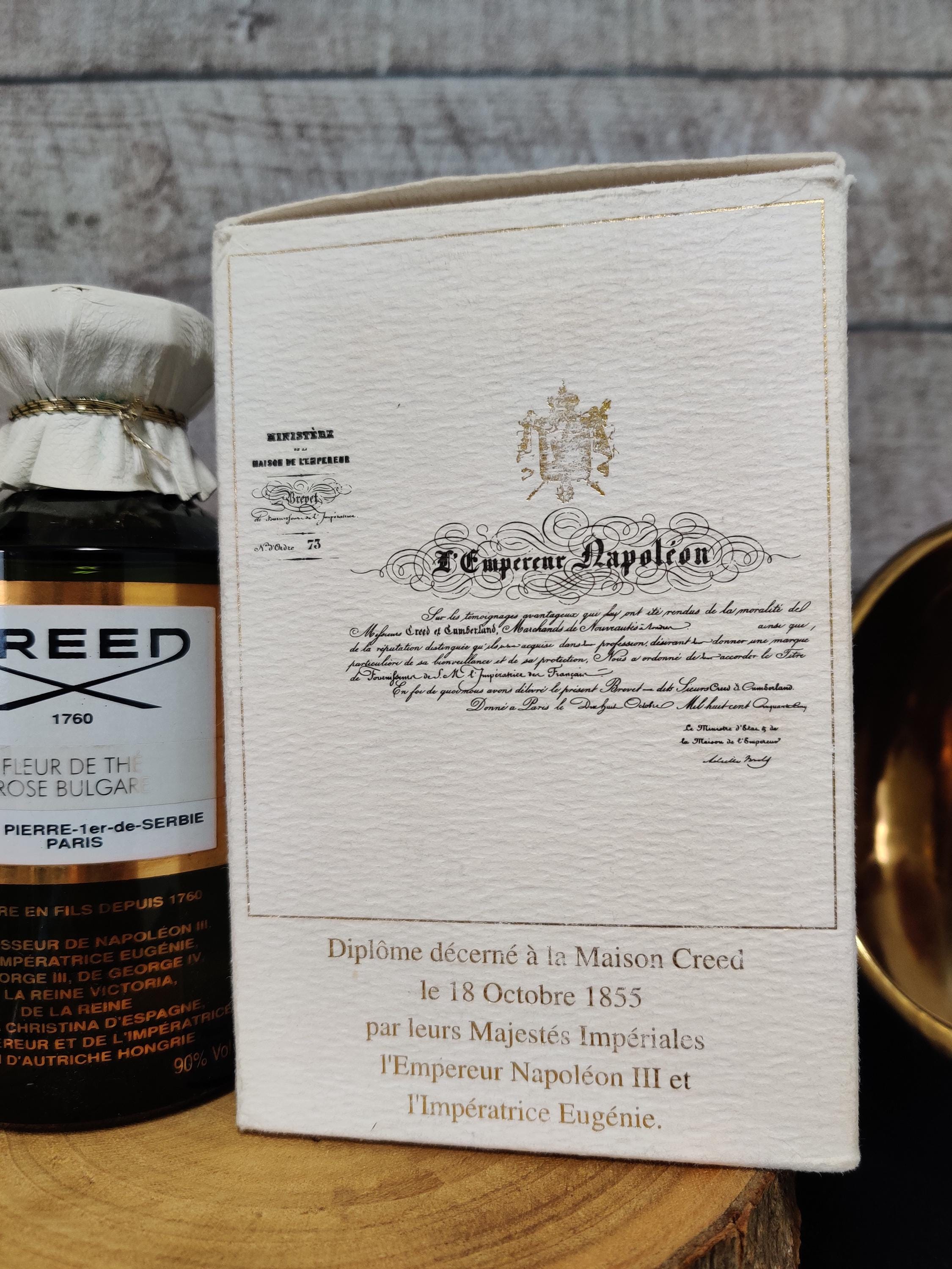 Creed Fleur De Thé Rose Bulgare 250ml Private Collection - Green