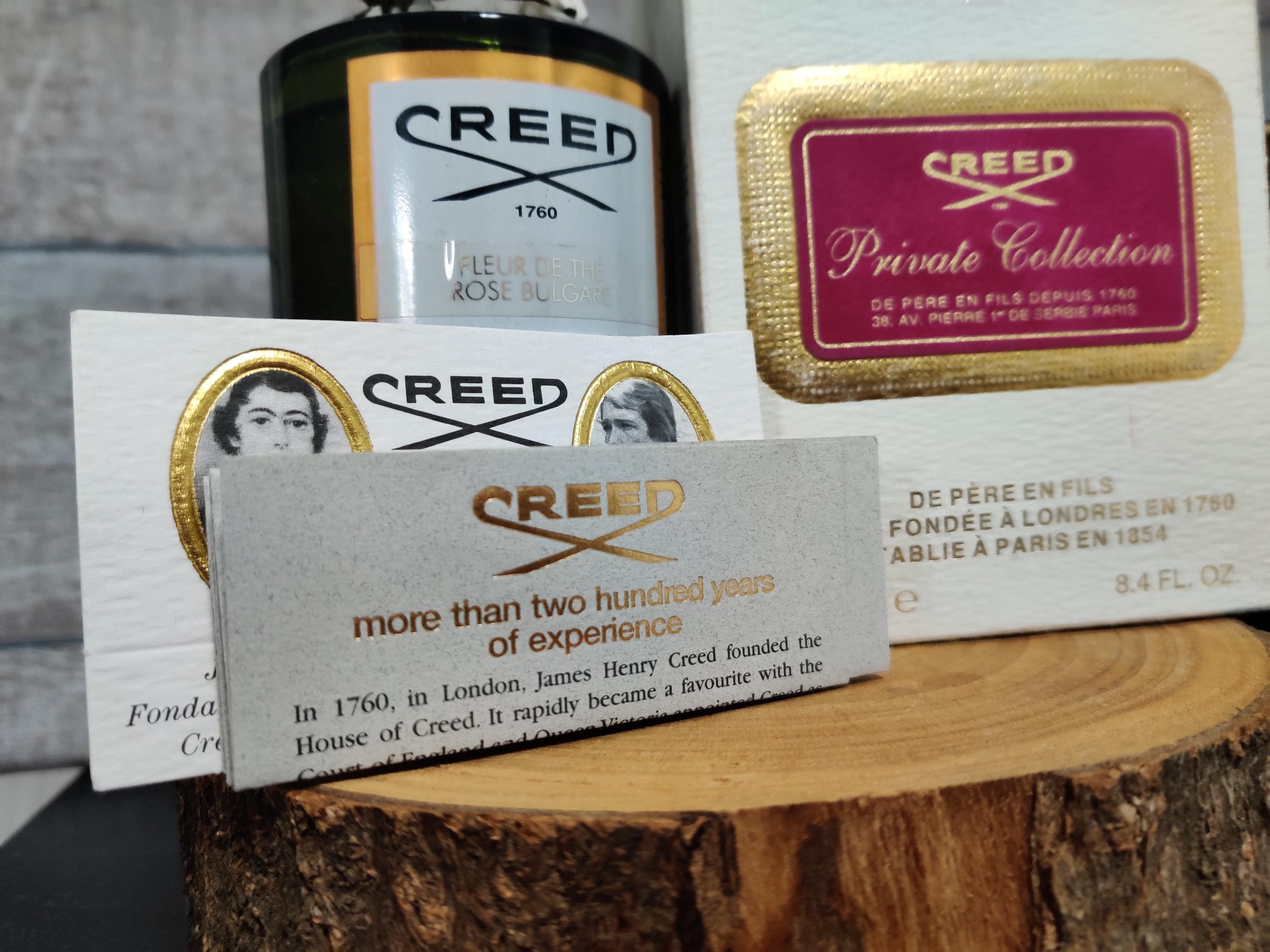 Creed Fleur De Thé Rose Bulgare 250ml Private Collection - Green