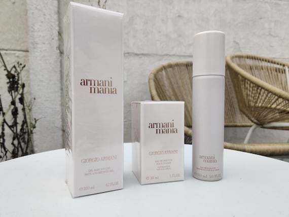 Armani Mania for Women 30ml EDP SEALED + Bath and Shower Gel + Deo