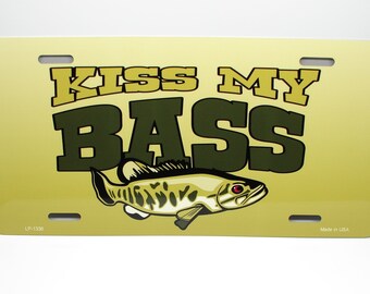 BONEFISH Saltlife Fishing Novelty Metal License Plate - Car Auto Tag