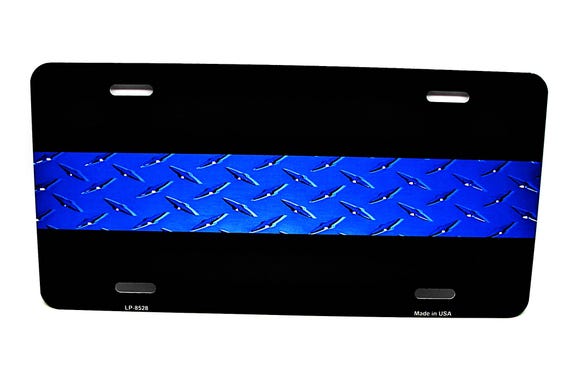 My Truck My Rules Diamond Plate License Plate US Made Embossed Aluminum Auto Tag My Truck My Rules Diamond Plate License Plate US Made Embossed Aluminum Auto Tag