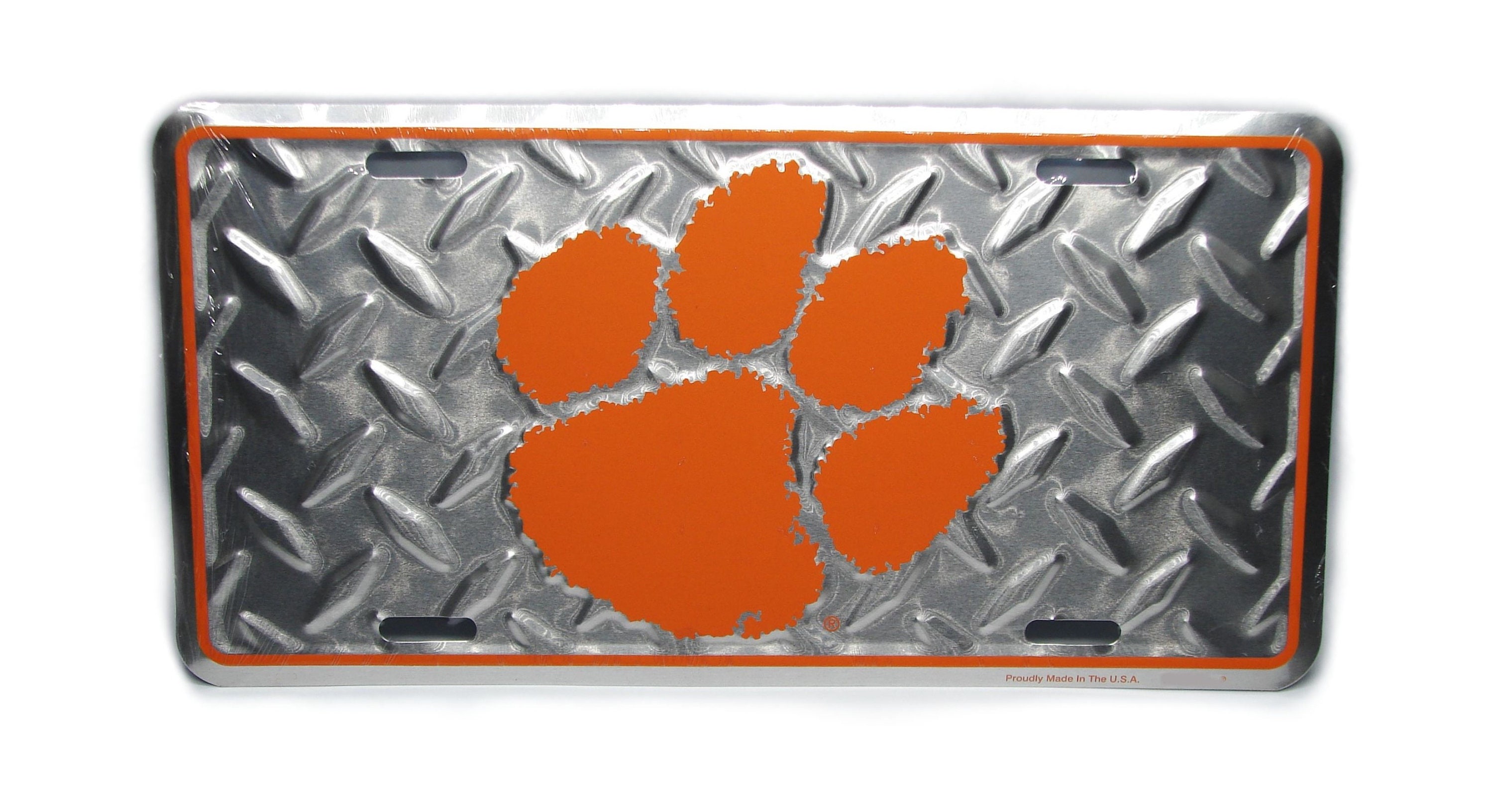 Clemson University Reflective Chrome 3D Decal Sticker Clemson University Reflective Chrome 3D Decal Sticker