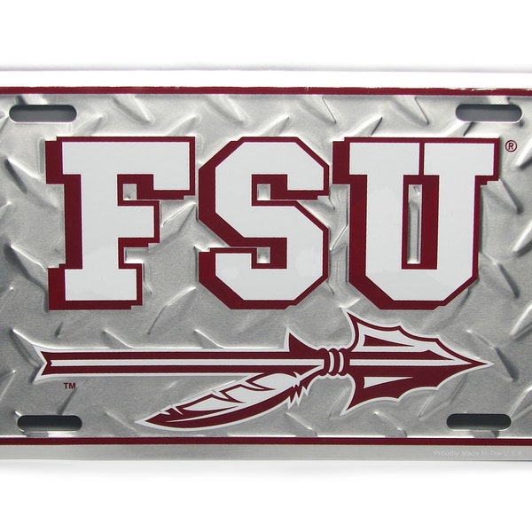 Fsu Auto Sticker Florida State - Etsy