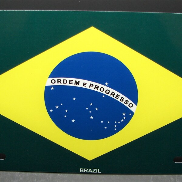 Brazil License Plates Etsy