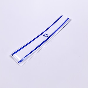 ISRAELL ISRAAELISCHE VLAG 3D Epoxy Auto-embleem Sticker Sticker Flexibel Duurzaam Waterdicht Zeer gedetailleerd Goede kwaliteit