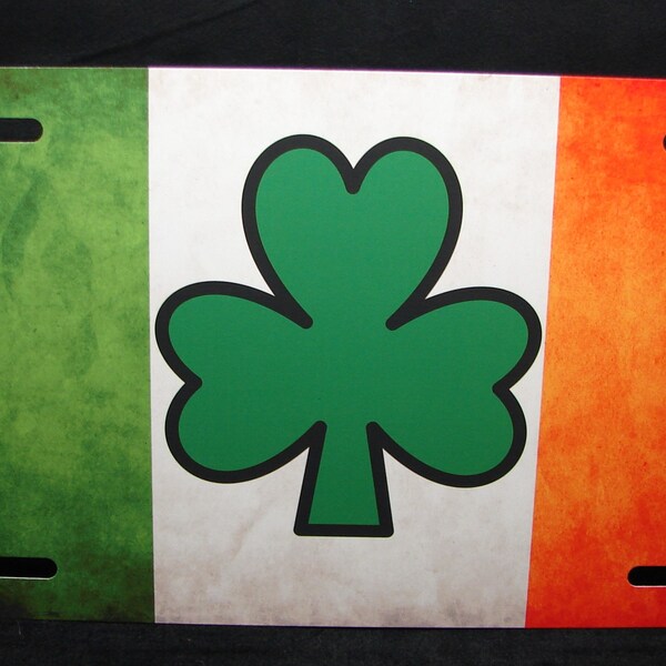 Shamrock License Plates Etsy