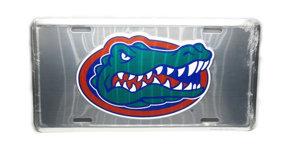 University Of Florida Gators Realtree Camo Aluminum Metal License Plate - View #4