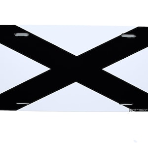 ALABAMA STATE TACTICAL Flag Metal Car Novelty License Plate Auto Tag