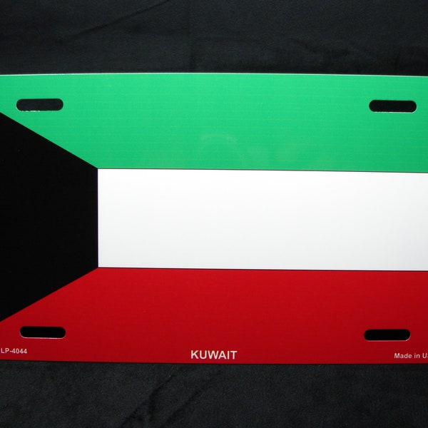 Kuwait License Plate Etsy