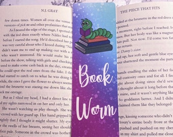 Rato de biblioteca, presente para amante de livros, marcadores fofos, marcadores de livros descolados, citação engraçada de leitura, presente literário, marcador atrevido