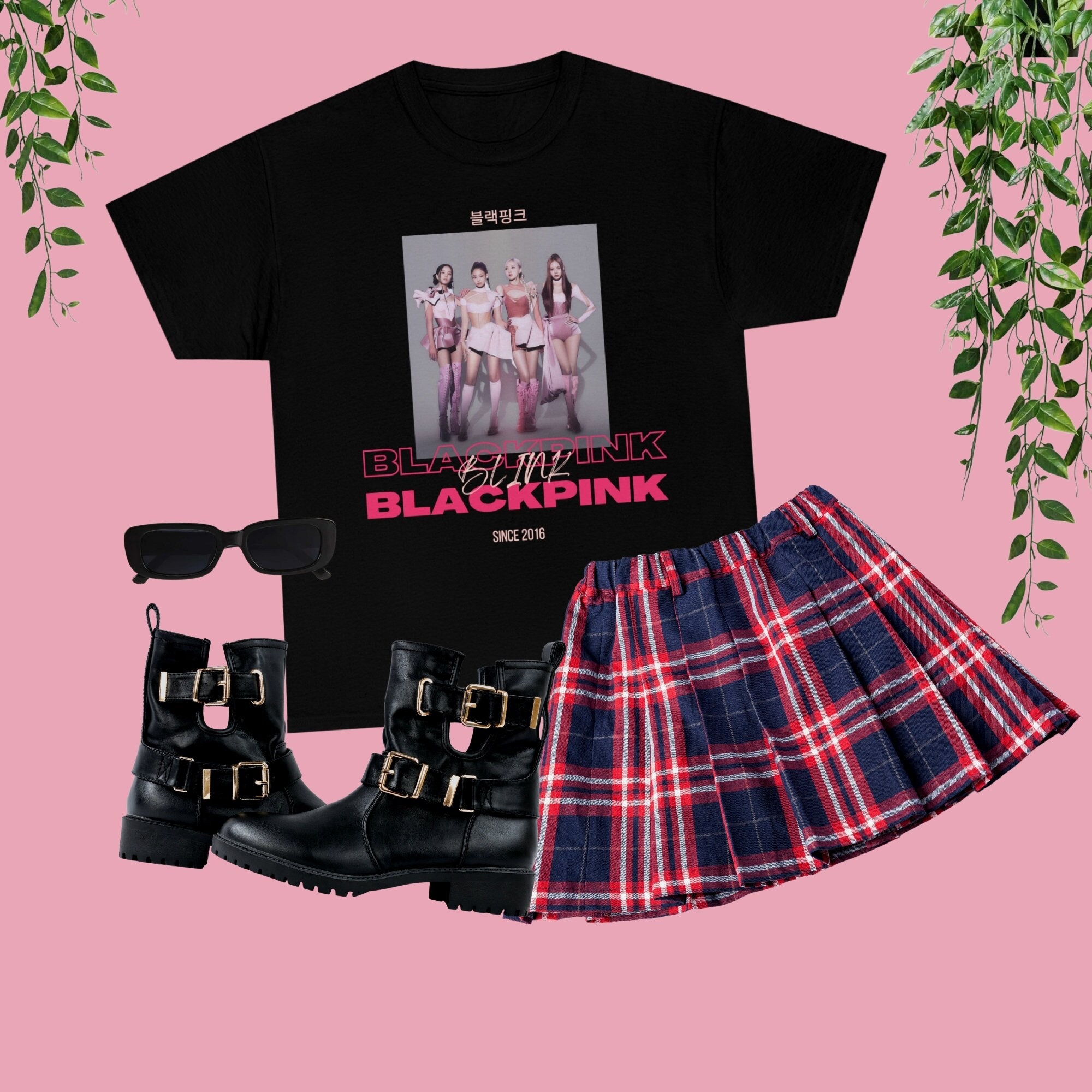 Discover Maglietta BlackPink Stampa Regalo Per Tifosi T-Shirt Uomo Donna