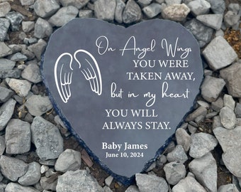 Personalized Memorial Stone: Baby Loss Sympathy Gift