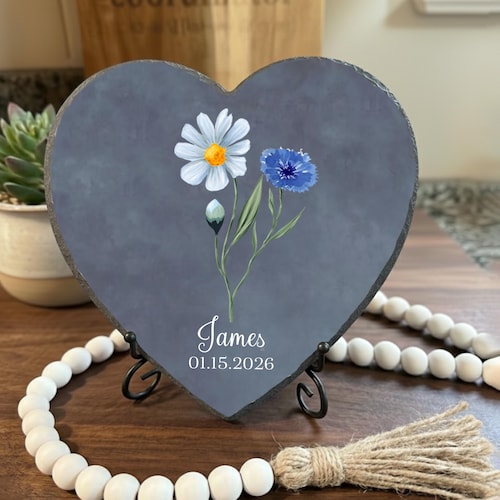 Forget Me Not Memorial Plaque, Baby Loss Keepsake, Miscarriage Gift for Parents