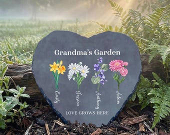 Gift for Grandma from Grandkids, Personalized Mothers Day Gift SD-201