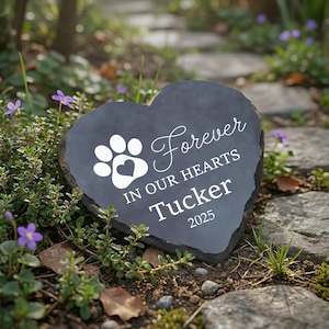 Dog Passing Away Gifts Personalized Memorial Garden Stone, Thoughtful Pet Loss Sympathy Gifts