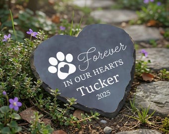 Dog Passing Away Gifts Personalized Memorial Garden Stone, Thoughtful Pet Loss Sympathy Gifts