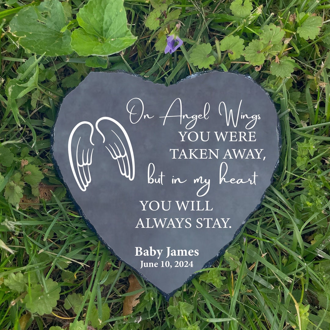 Infant Loss Memorial Gifts, Personalized Miscarriage Memorial Stone, Miscarriage Gifts for