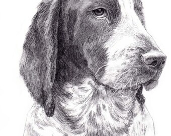 Custom Hand Drawn Portrait Pencil Sketch Graphite Drawing From Photo ...