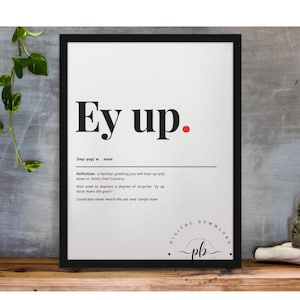 Yorkshire Talk - Ey Up