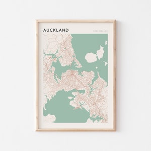 Auckland Karte Poster, Auckland Wandkunst, Auckland Karte, Auckland Poster, Auckland Karte Druck, Auckland Druck, Auckland Neuseeland