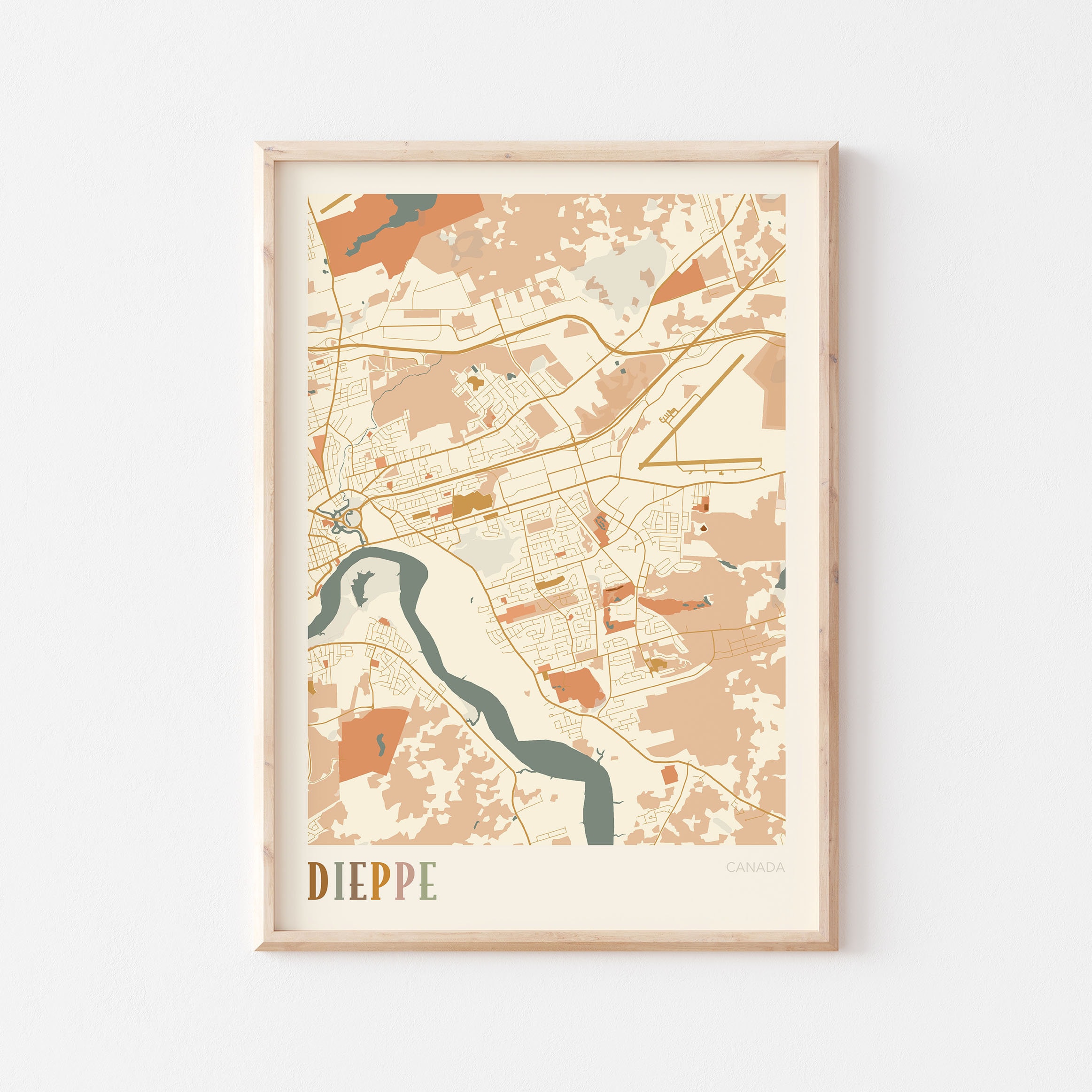 フランスアンティーク陶器壁飾りDieppe
