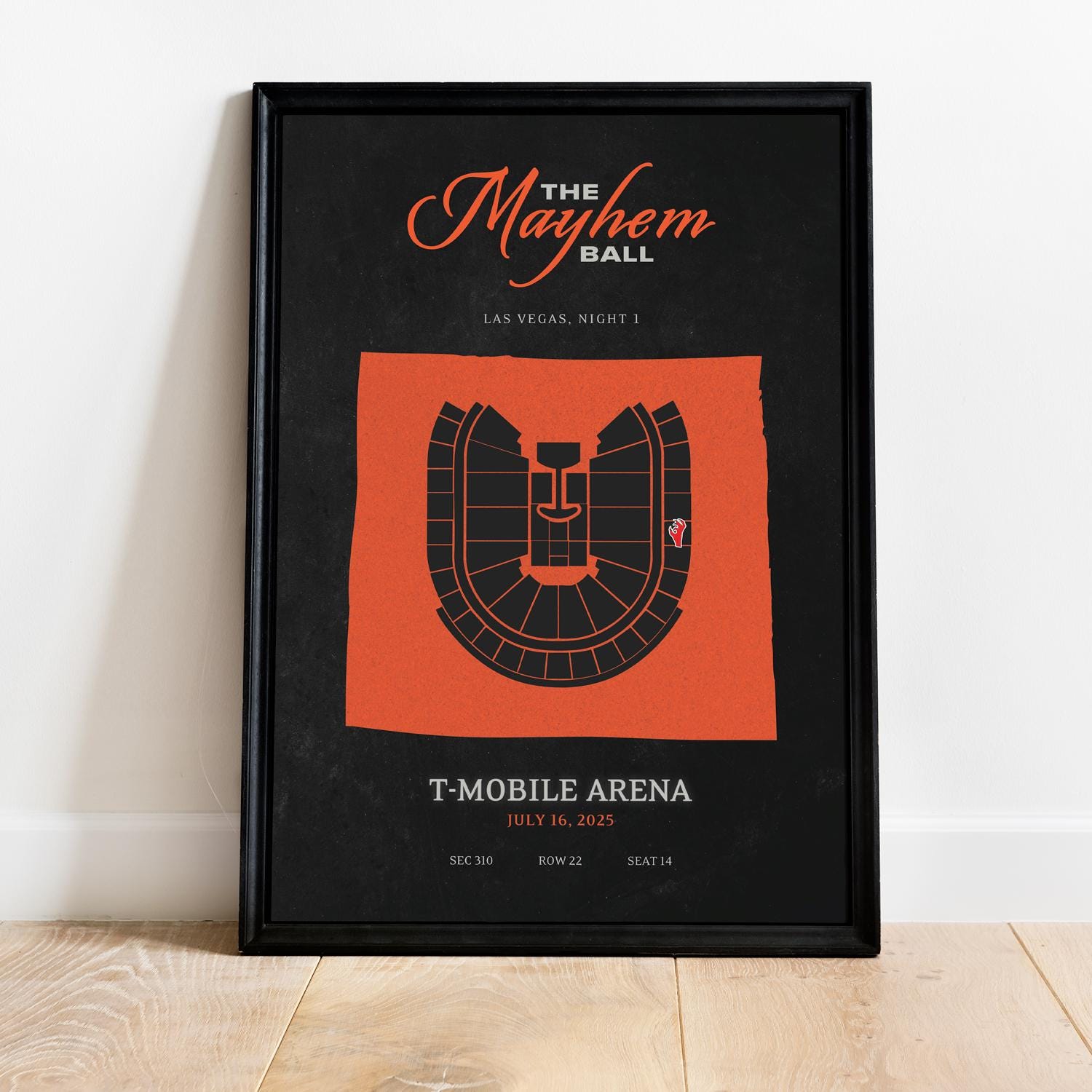 Any Venue Mayhem Ball Poster, Any City Mayhem Ball Poster, Mayhem