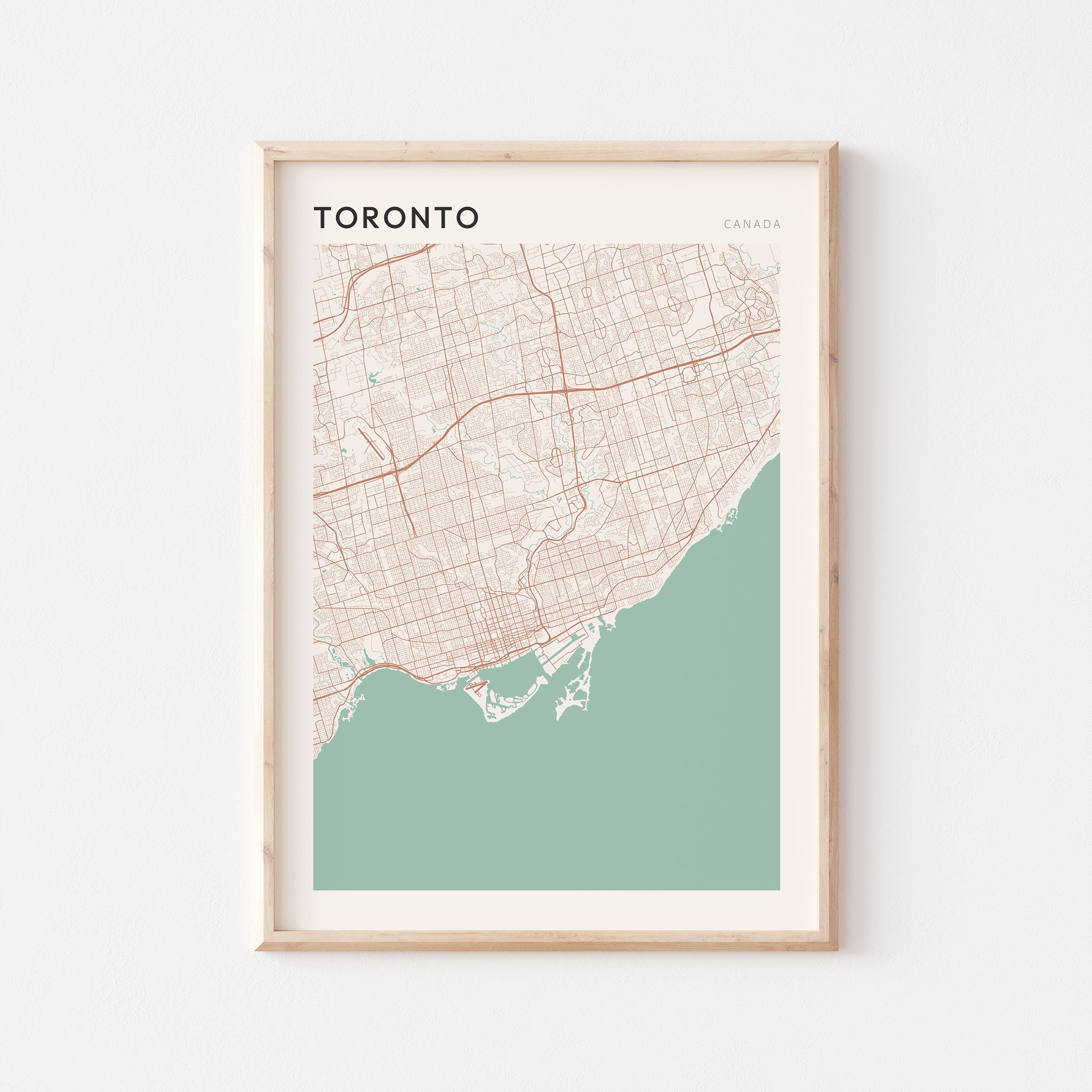 un seul dessin au trait des toits de la ville de toronto, canada