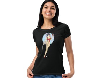 Kabuki Babe - Women’s fitted t-shirt