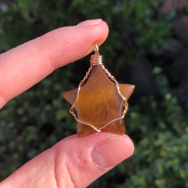 Wire Wrapped Star Etsy