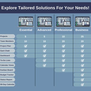 Project Management Template Professional (Google Sheets & Excel) – Project Planner with Dashboard, Gantt Chart, Kanban, and Task Tracker image 10