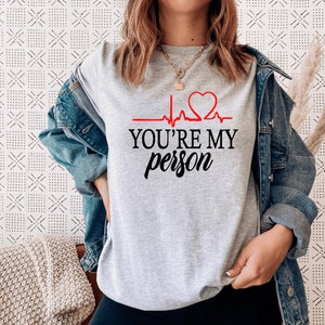 Anatomisch inspiriertes Tshirt von Meredith Gray Mcdreamy