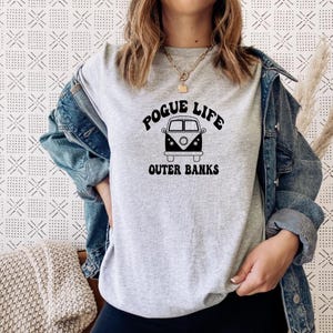 Outer Banks inspired tshirt POGUE LIFE  outer banks