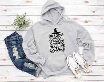 Sudadera con capucha Glorious Morning Witch, Bruja moderna, Halloween