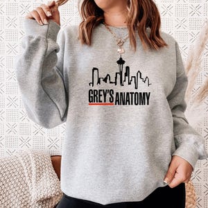 Grey's Anatomy Sweatshirt, Meredith Grey Tribute Gift