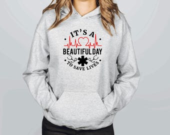 Greys Anatomy Sweatshirt Tribute: Meredith Grey Design, Grey Sloan Hospital Fan Gear (Unisex S-2XL, Cotton) Christmas Gift