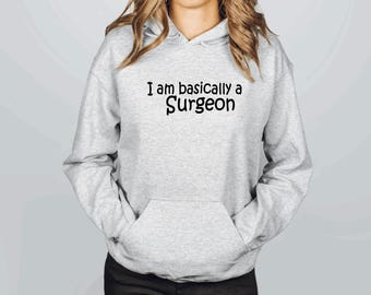 Greys Anatomy Sweatshirt Fan Apparel, Meredith Grey Tribute, Grey Sloan Hospital (Unisex S-2XL, 100% Ringspun Cotton) Christmas Gift