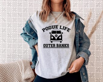 Outer Banks inspired tshirt POGUE LIFE TWINKIE Outer Banks Pogues for life P4L