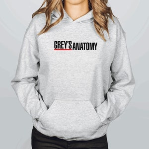 Anatomisch inspiriertes graues Sweatshirt Meredith Gray Mcdreamy