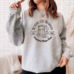 House of Hearsay Sweatshirt: Mega Pints ​​Graphic Apparel