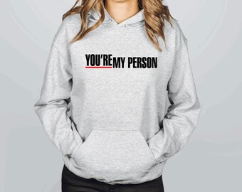 Greys Anatomy Sweatshirt - Meredith Grey Tribute Design - Grey Sloan Hospital Inspired, Soft Cotton, Unisex Casual Wear Christmas Gift