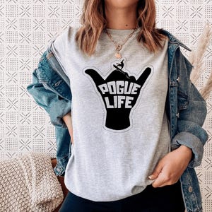 Outer Banks inspired tshirt POGUE LIFE  Outer Banks Pogues for life P4L