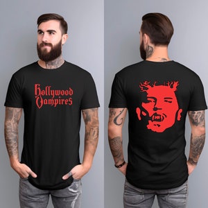 Hollywood vampires We’re you there ? House of hearsay happy hour , hearsay - Home of mega pint - T-shirts  - JD - JOHNNY DEPP - uk tour