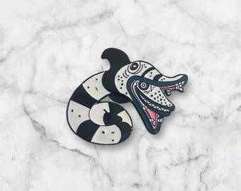 beetle juice sandworm pin