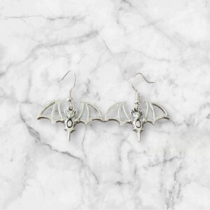 vampire bat earrings