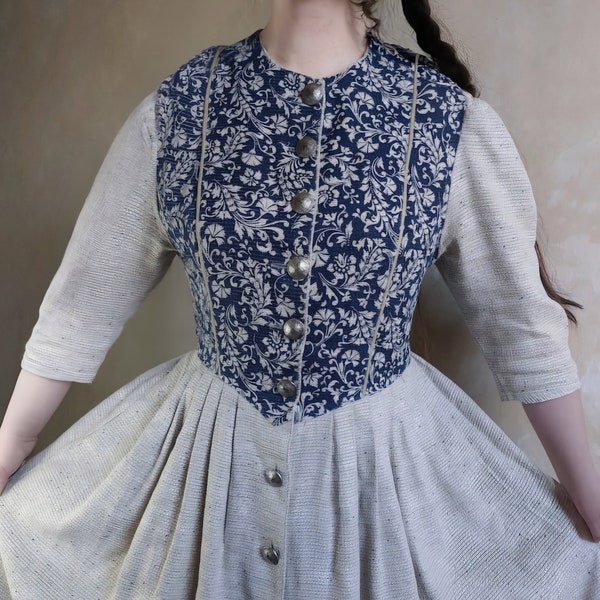 Vintage Bavarian Dirndl Dress